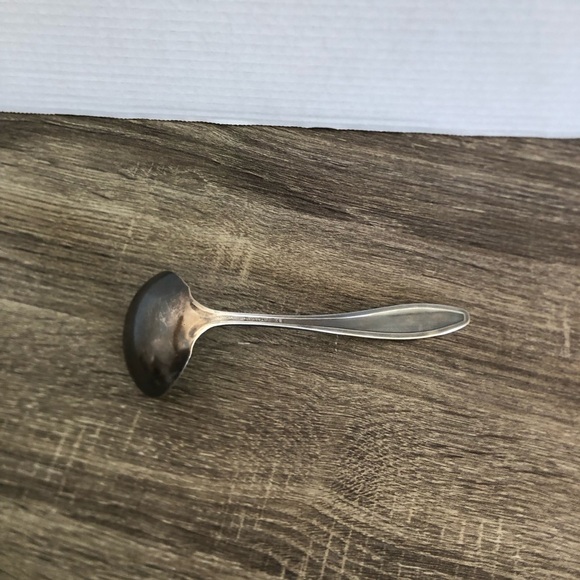Vtg Wm Rogers Silver Gravy Ladle - Picture 4 of 9